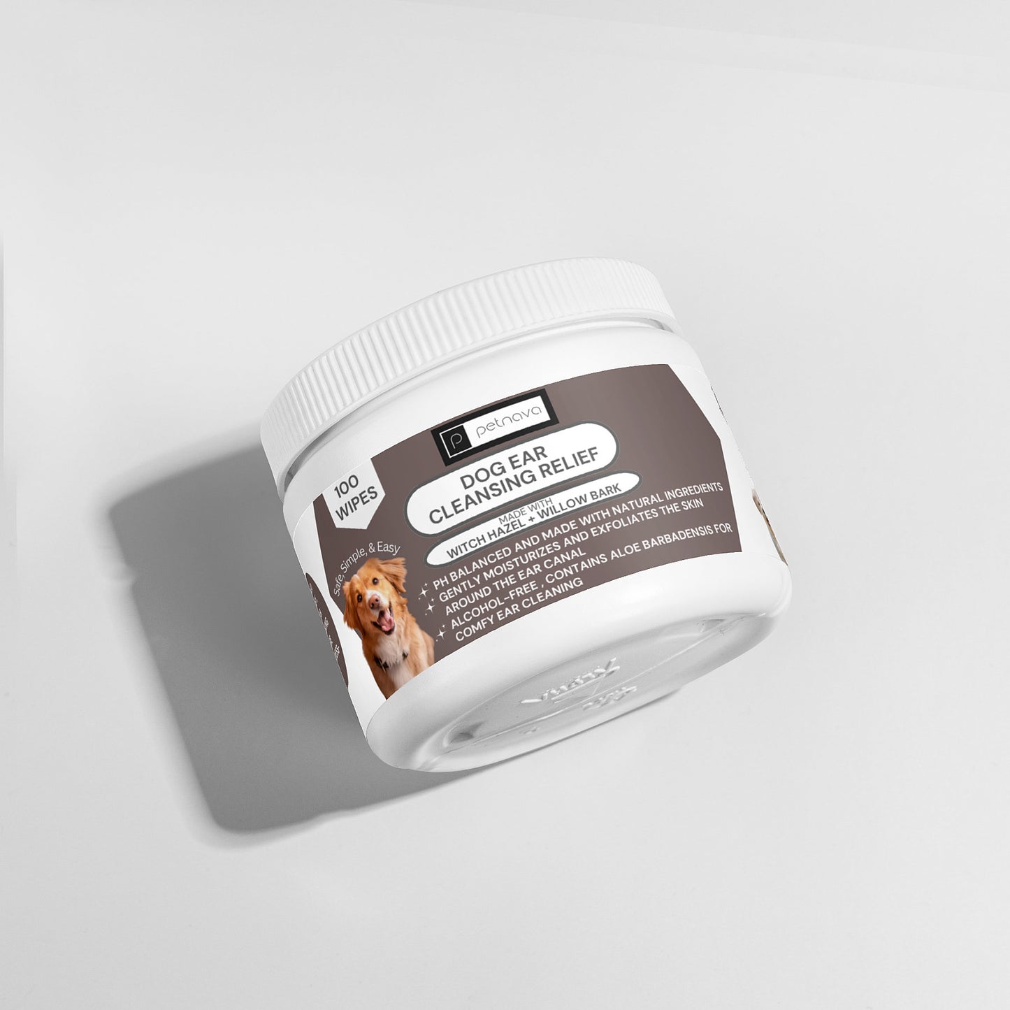 Ear Cleansing Relief Wipes for Dogs