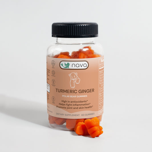 Turmeric Ginger Polar Bear Gummies