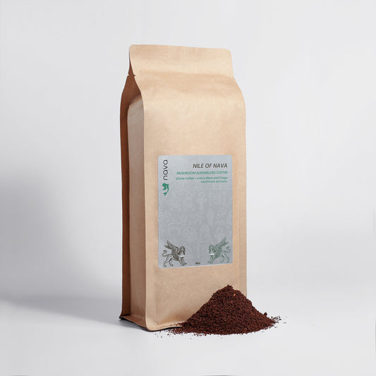 Mushroom Coffee - Lion’s Mane & Chaga 16oz | Nile of Nava