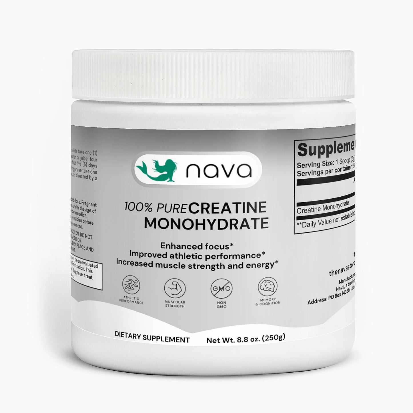 Creatine Monohydrate 100% Pure